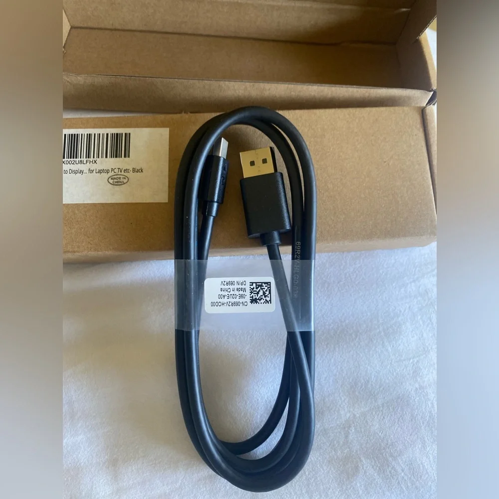 Mini DisplayPort to Display…for Laptop PCTV Black New CN-069R2V-HOD00-Brand New